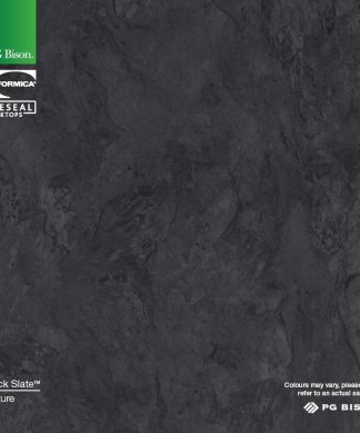 TOP Black Slate Textured SQ 32X3660X600 PG