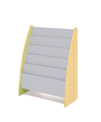 BOOKCASE - GREY